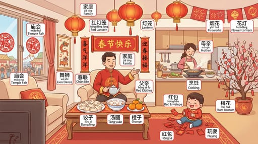 Nano Banana 提示词：场景单词学习图生成器｜Curify AI